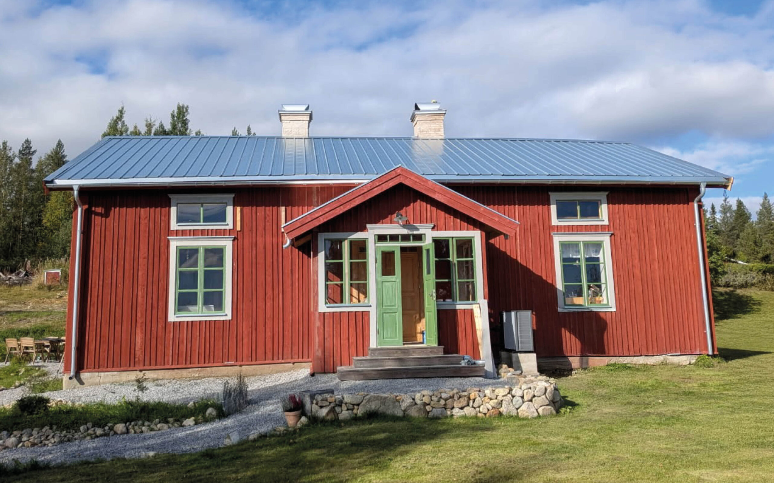 Dala-Profils pannplåt – ger ett varsamt lyft för ett hus med historia